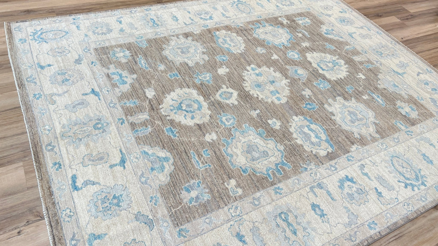 Floral Oushak 8'x10'2" Area Rug
