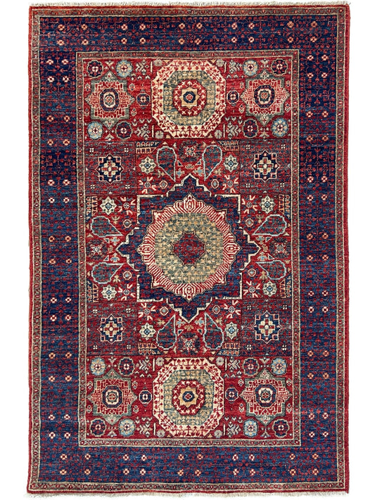 Transitional Mamluk 3'10"x6' Area Rug