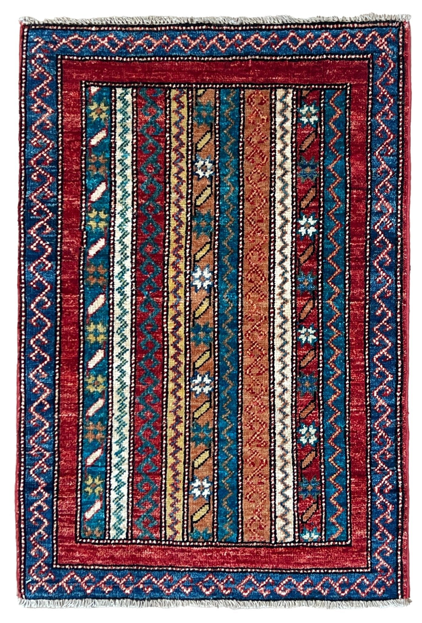 Transitional Kazak 2'1"x2'9" Area Rug