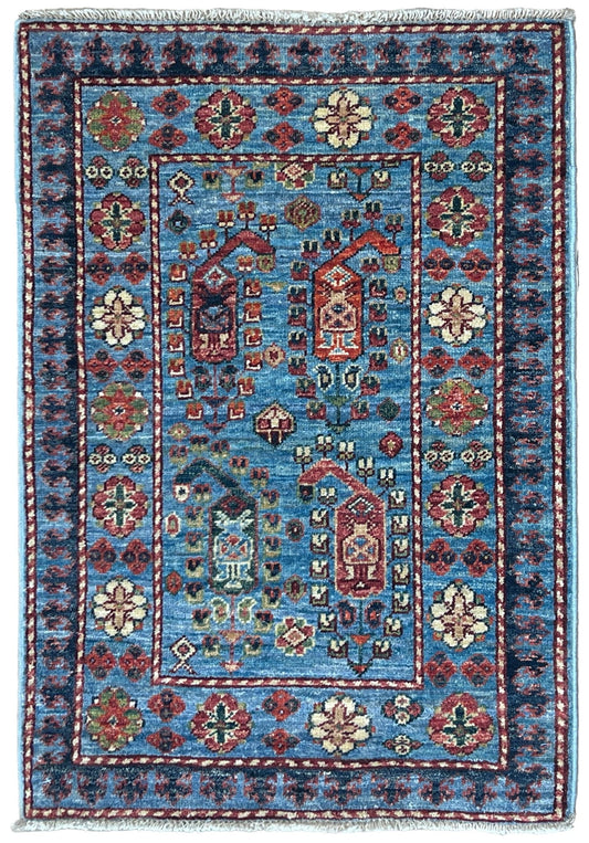 Transitional Heriz 1'11"x3' Area Rug