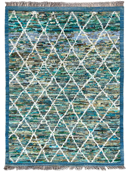 Moroccan Style 5'2"x6'10" Area Rug