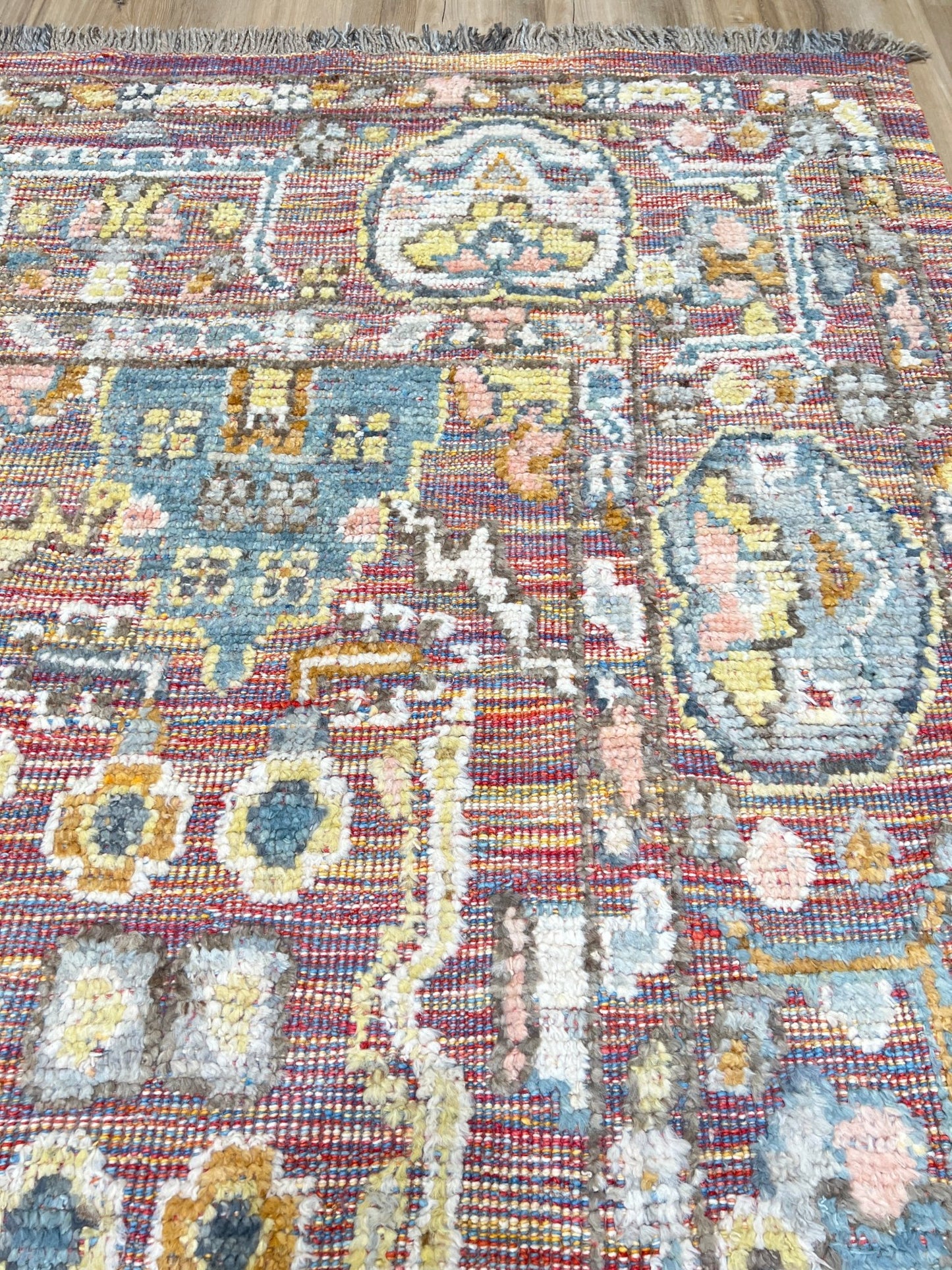 Floral Oushak 9'4"x12'3" Area Rug