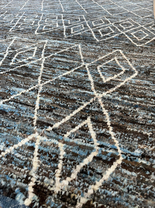 Moroccan Style 12'10"x16'3" Area Rug