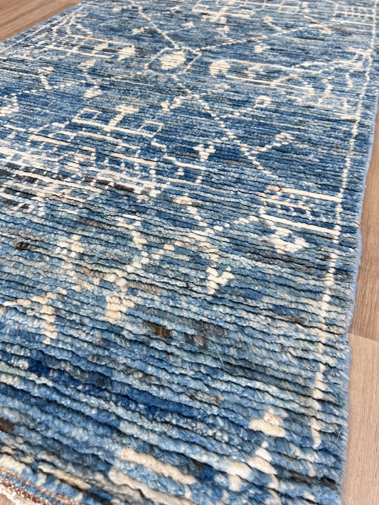 Moroccan Style Runner 2'10"x11'3" Area Rug