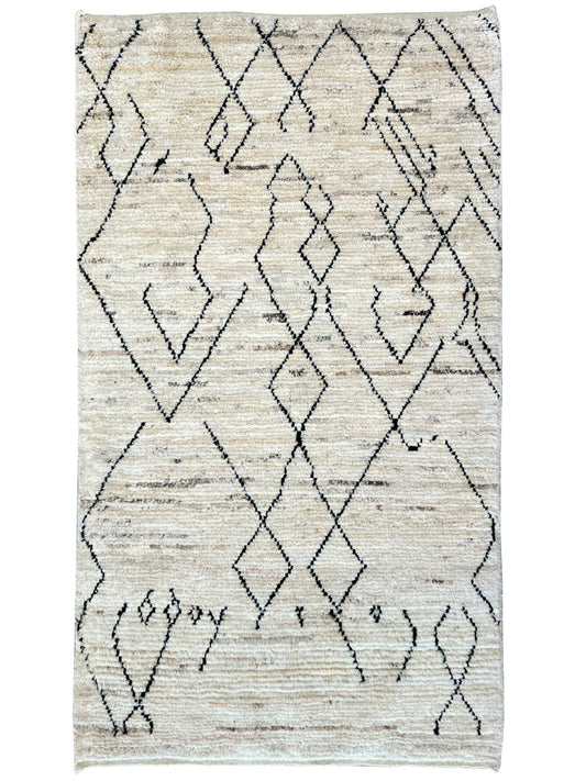 Moroccan Style 2'11"x5'0" Area Rug