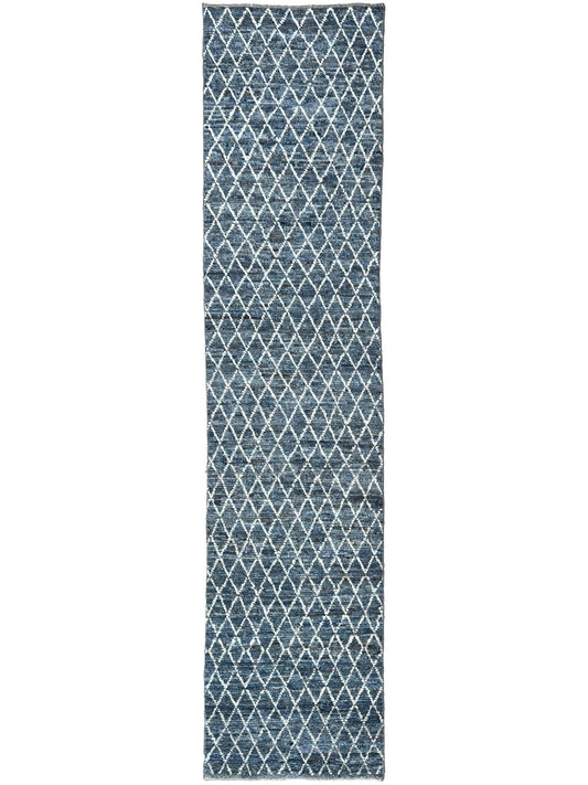 Moroccan Style Runner 3'0"x12'6" Area Rug