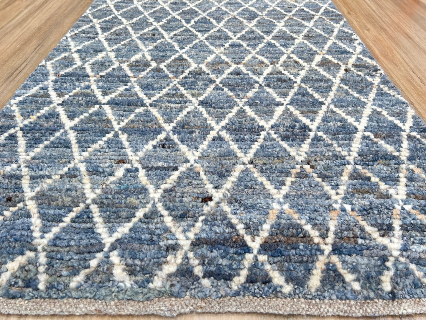 Moroccan Style Runner 3'0"x12'6" Area Rug