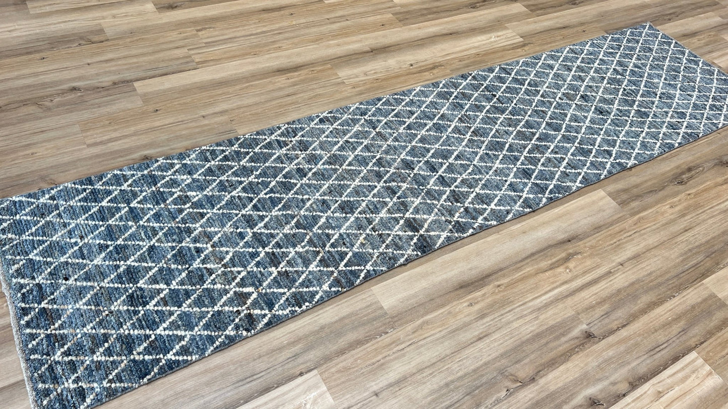 Moroccan Style Runner 3'0"x12'6" Area Rug