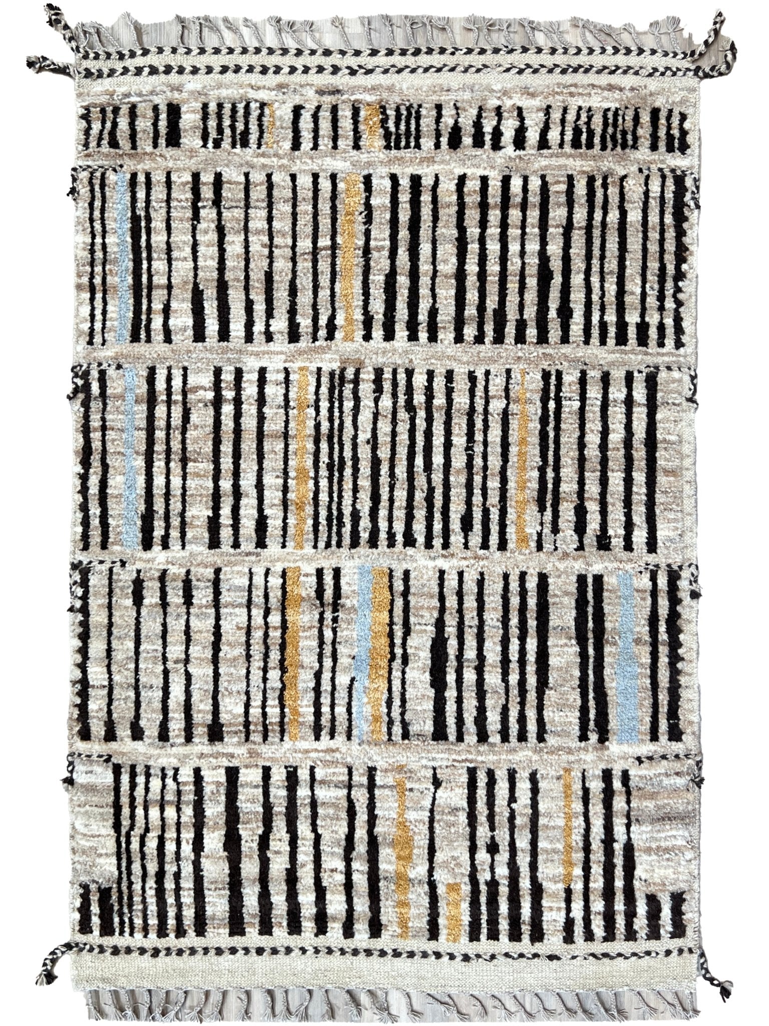 Moroccan Style 4'4"x6'2" Area Rug