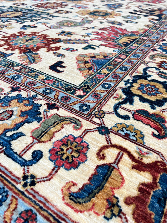 Transitional Heriz 9'1"x12'0" Area Rug