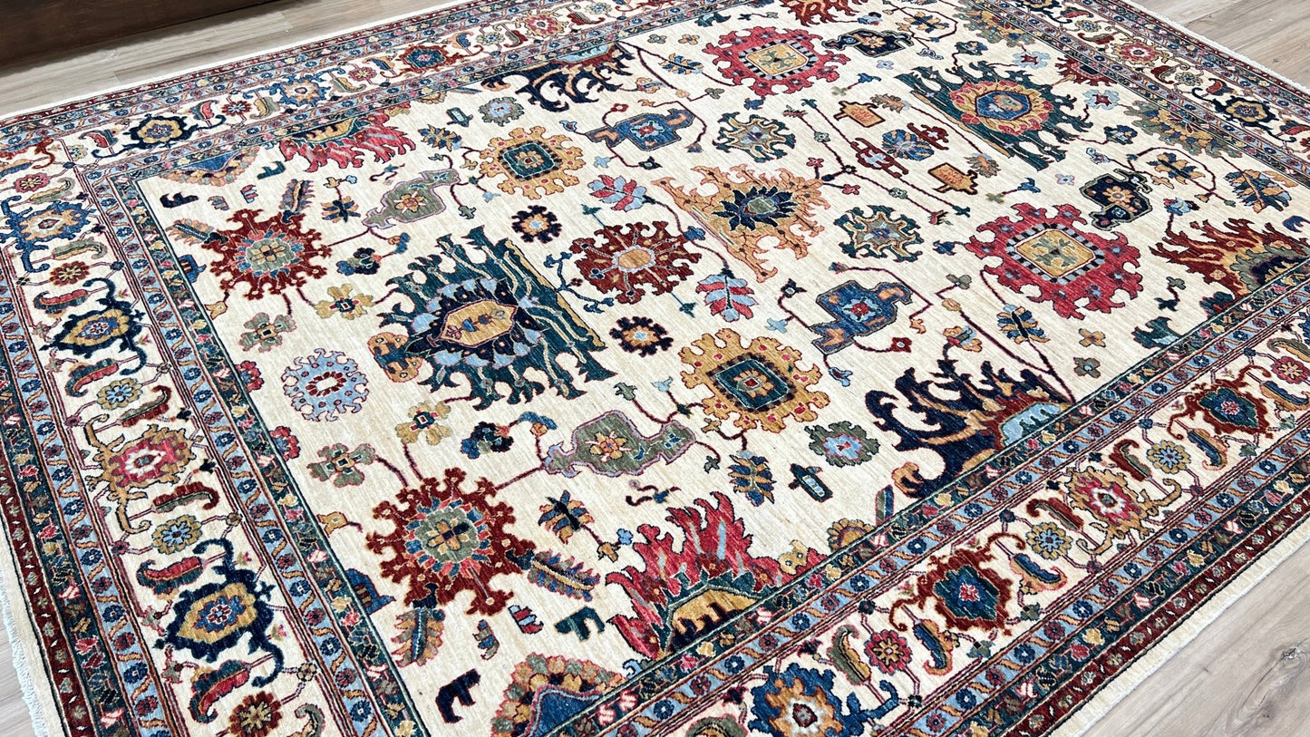 Transitional Heriz 9'1"x12'0" Area Rug
