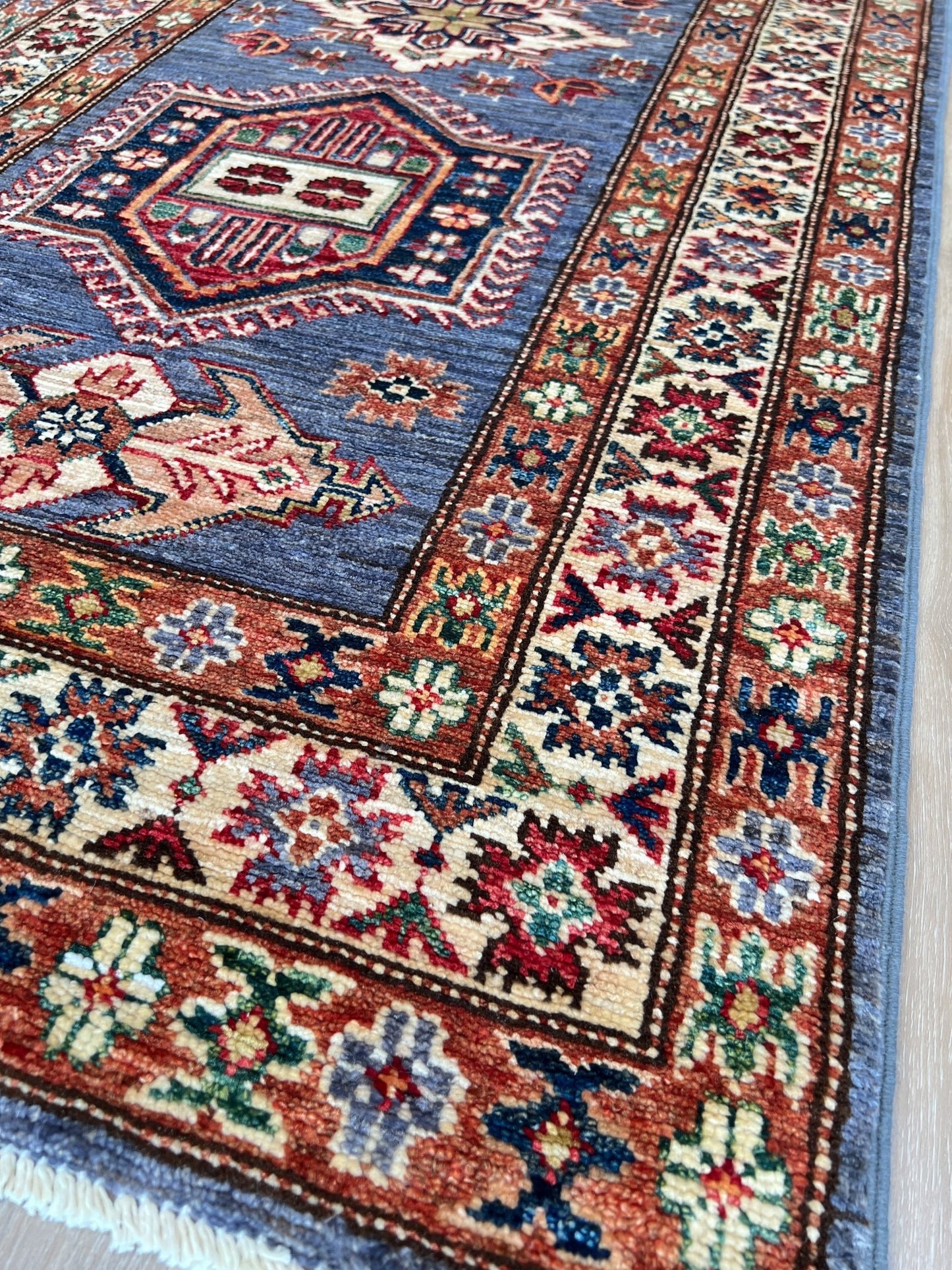 Transitional Kazak Runner 2'9"x10'1" Area Rug