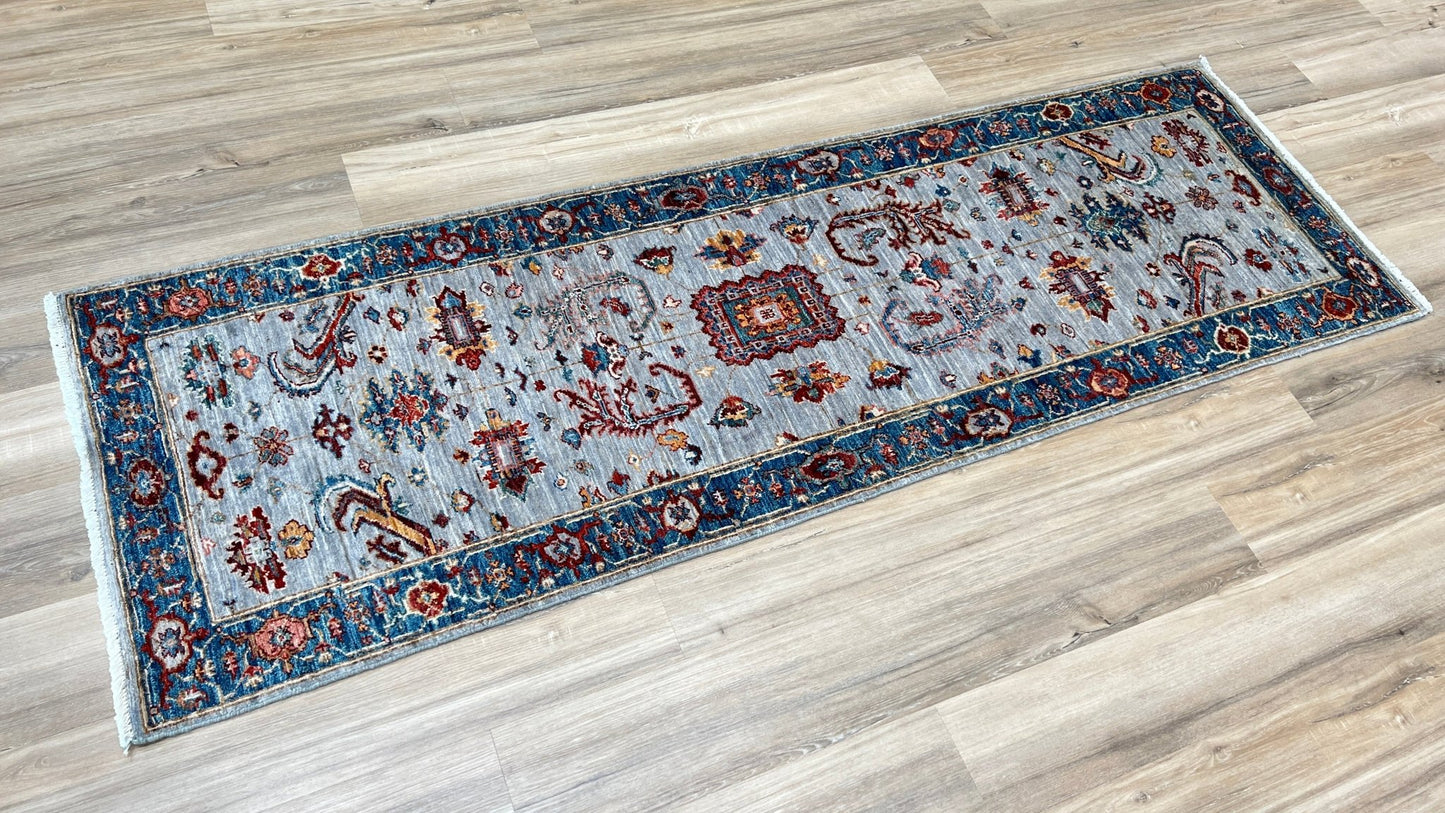 Transitional Serapi Runner 2'6"x7'7" Area Rug