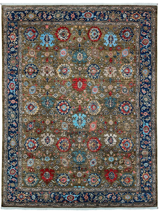Transitional Heriz 8'0"x10'5" Area Rug