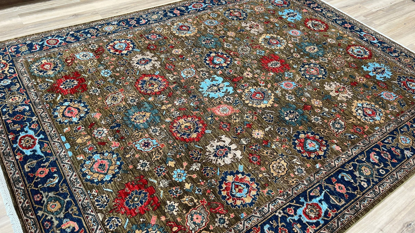 Transitional Heriz 8'0"x10'5" Area Rug