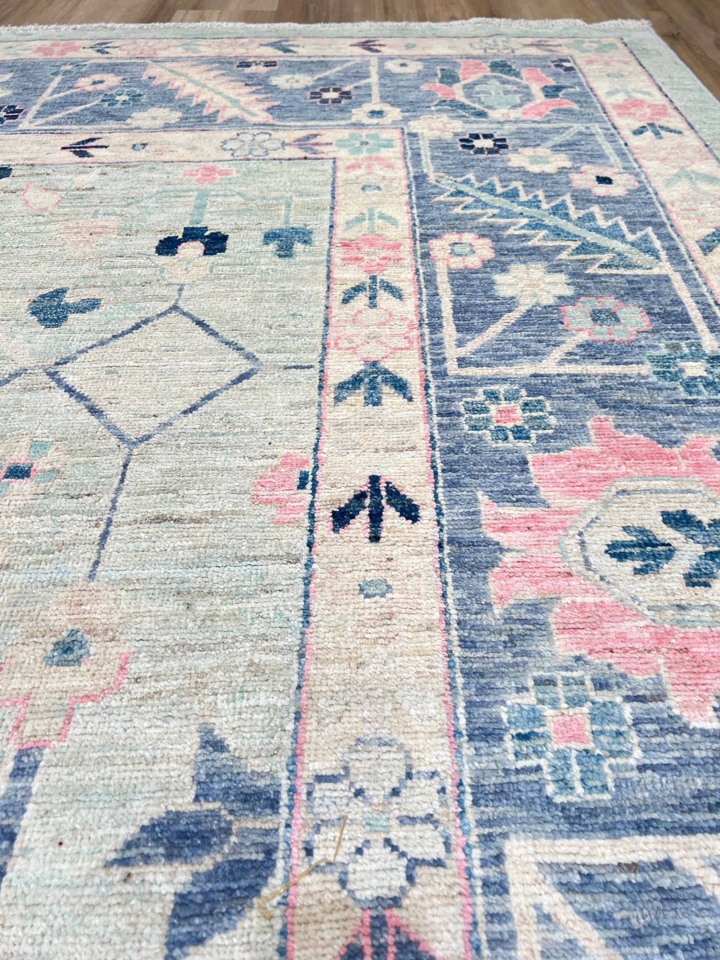 Floral Oushak 10'3"x13'9" Area Rug