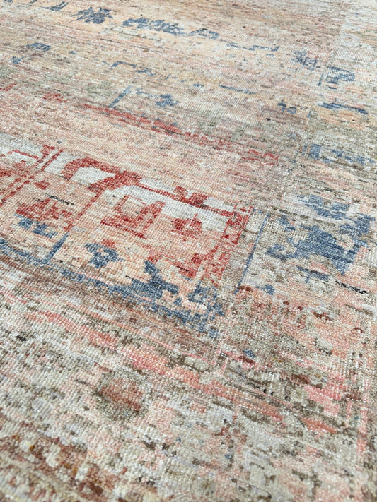 Vintage Look Heriz 6'1"x9'1" Area Rug