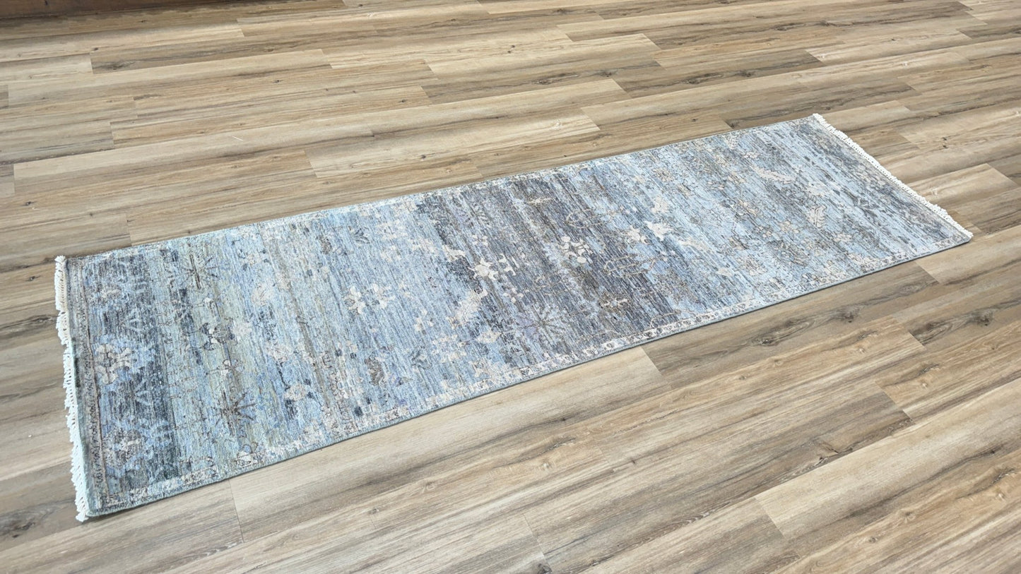 Vintage Look Oushak 2'11"x10'0" Area Rug