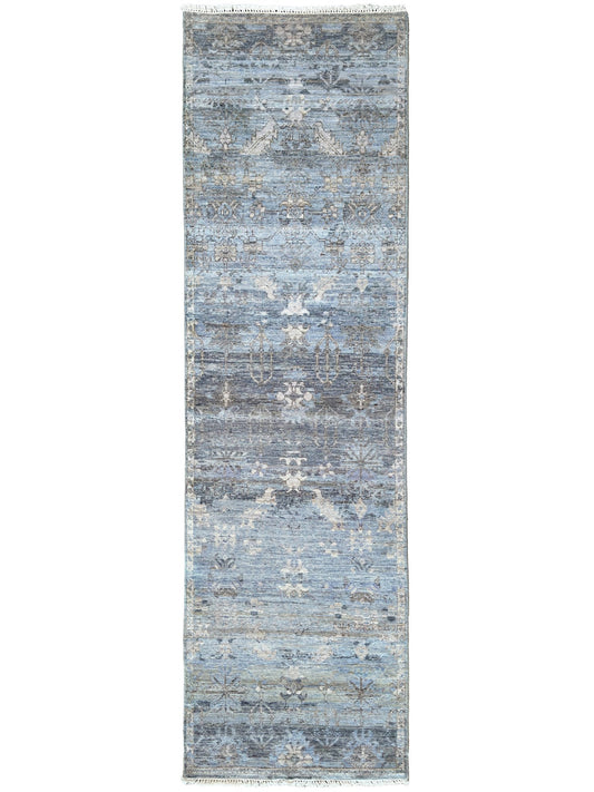 Vintage Look Oushak 2'11"x10'0" Area Rug