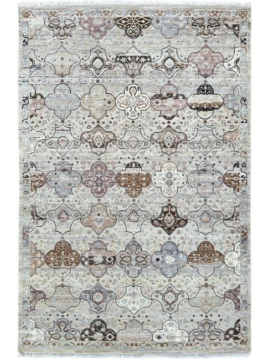 Vintage Look Agra 6'1"x9'2" Area Rug