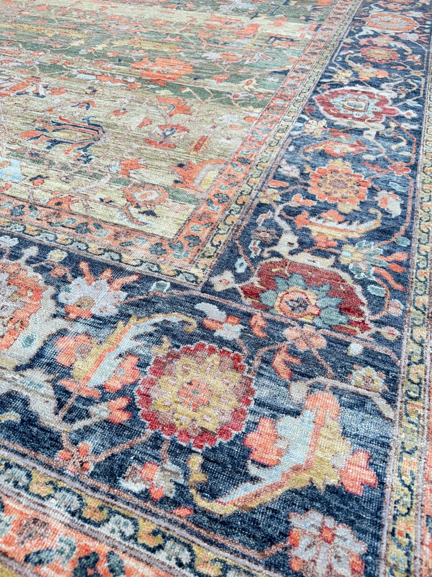 Vintage Look Heriz 10'1"x14'1" Area Rug