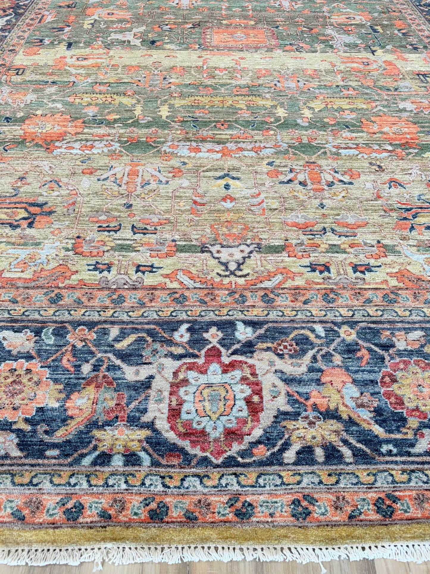 Vintage Look Heriz 10'1"x14'1" Area Rug