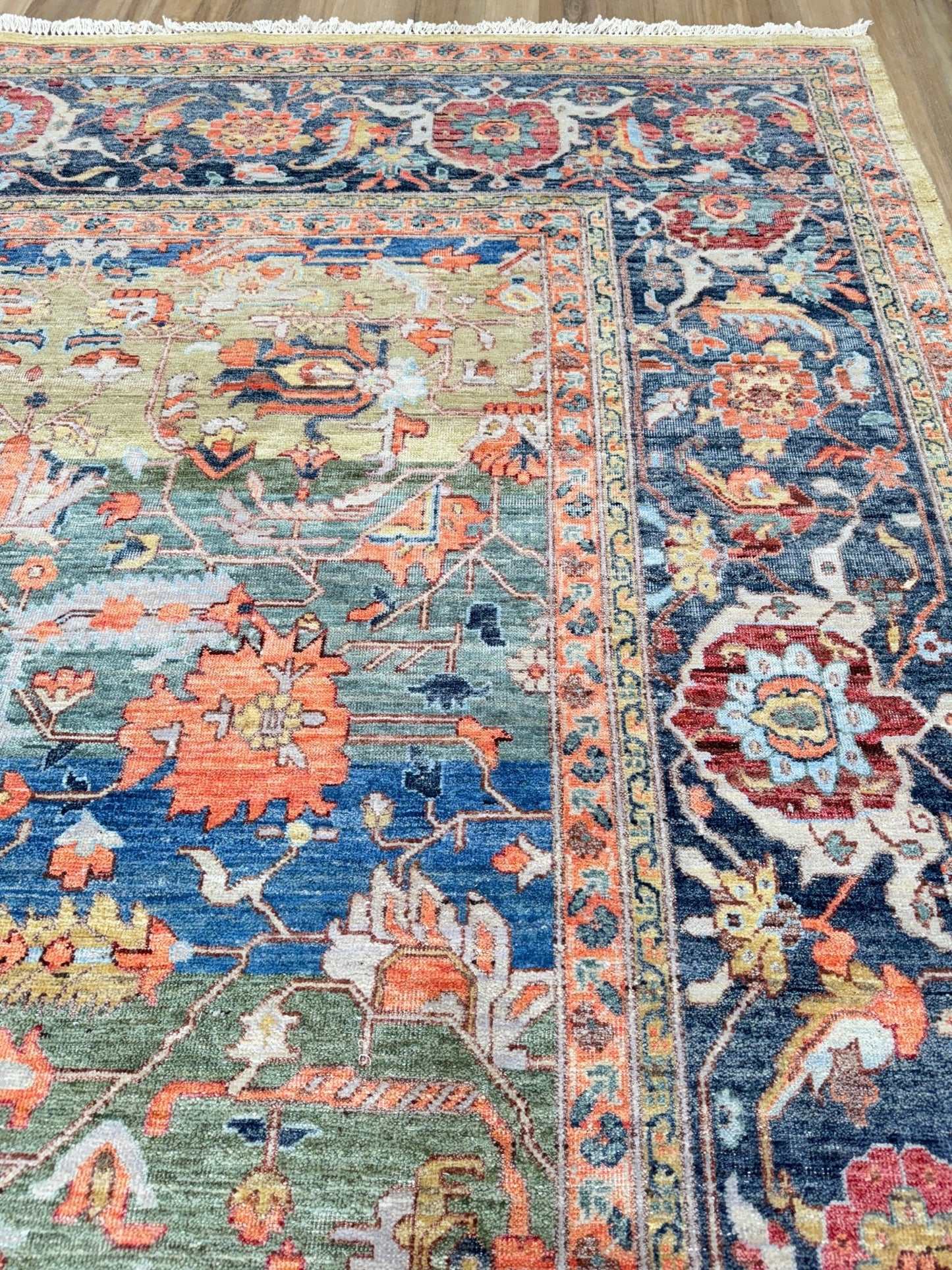 Vintage Look Heriz 10'1"x14'1" Area Rug