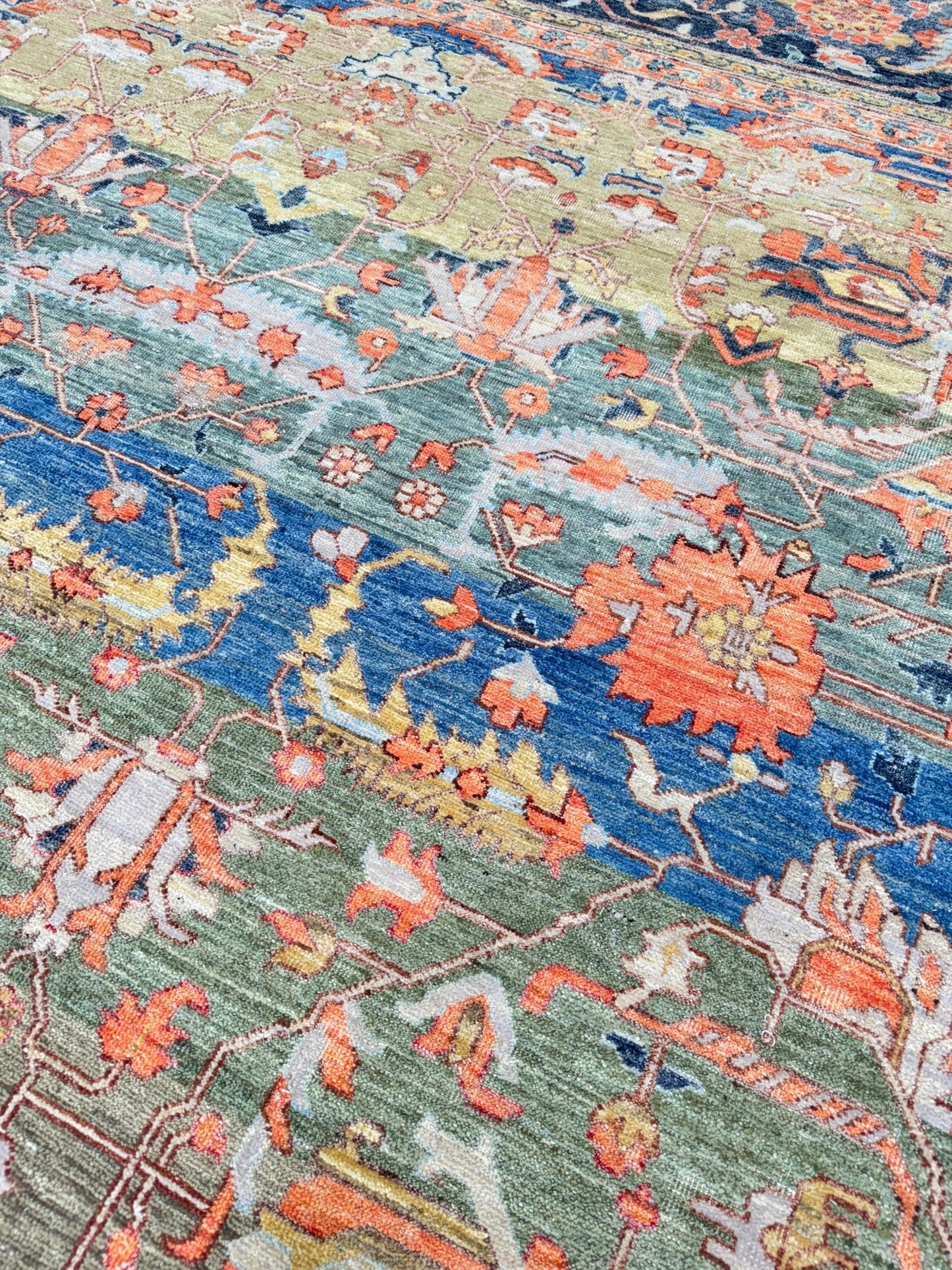 Vintage Look Heriz 10'1"x14'1" Area Rug
