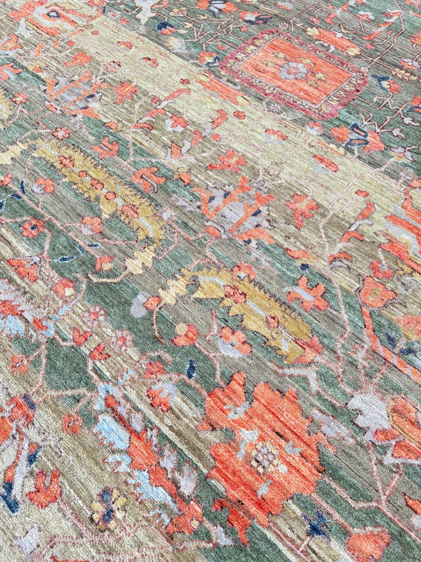 Vintage Look Heriz 10'1"x14'1" Area Rug