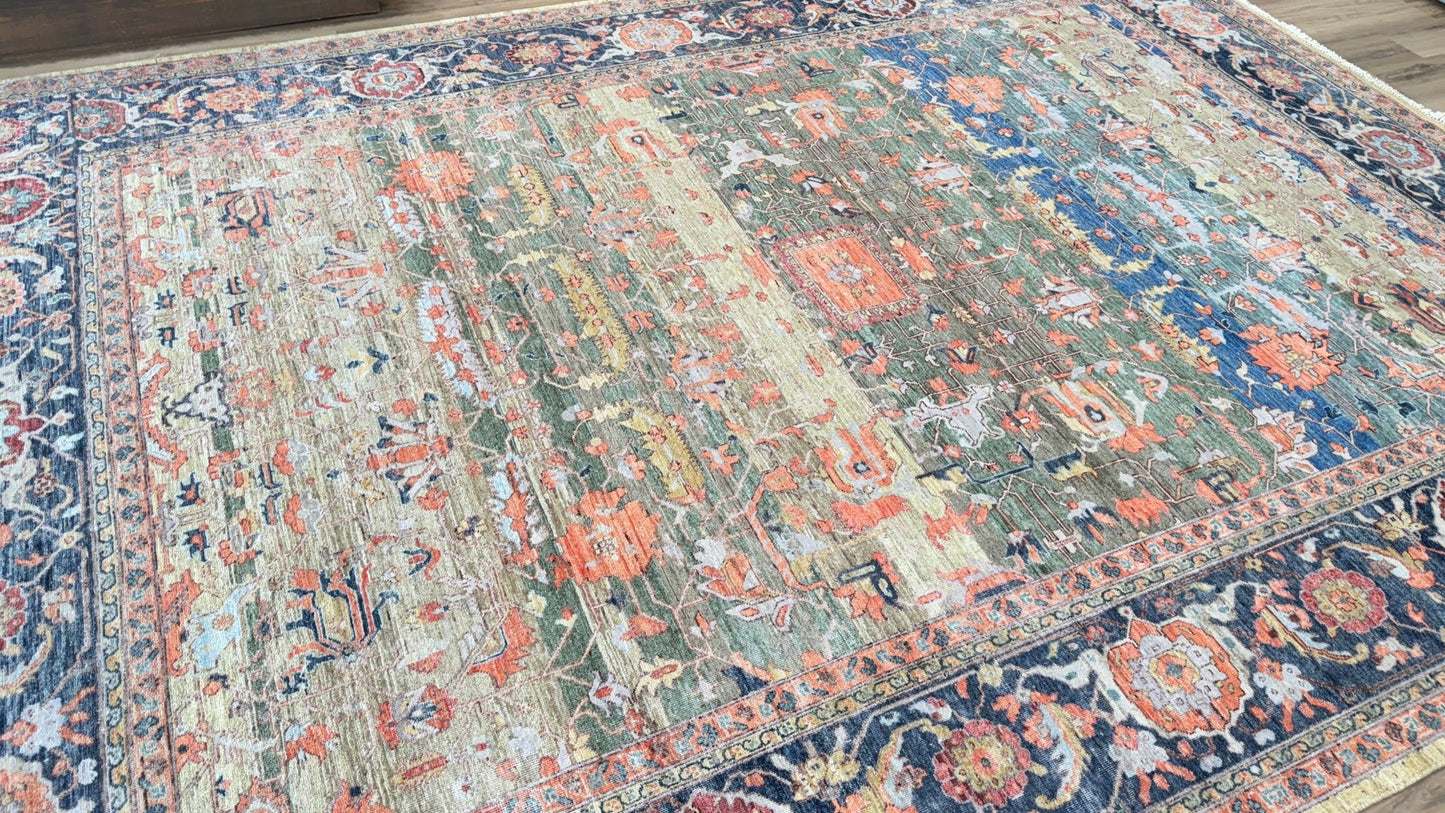 Vintage Look Heriz 10'1"x14'1" Area Rug