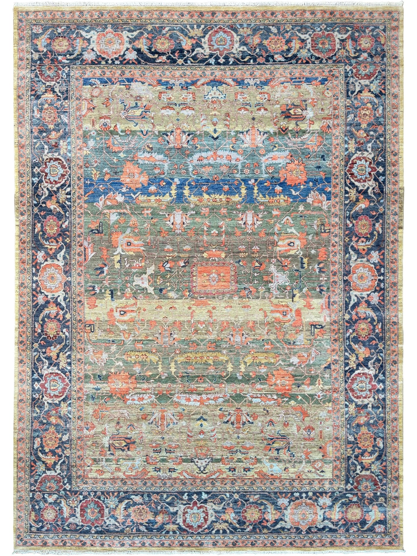 Vintage Look Heriz 10'1"x14'1" Area Rug