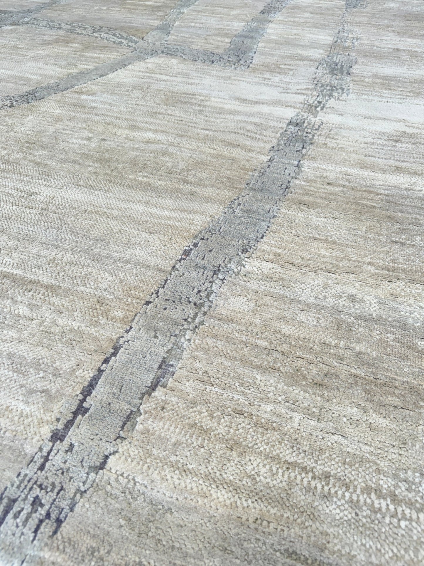 Abstract Modern 10'1"x14'1" Area Rug