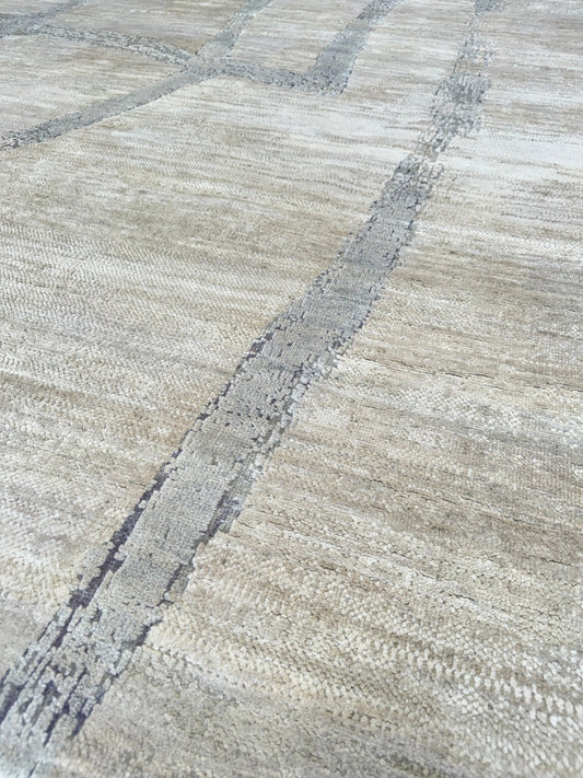 Abstract Modern 10'1"x14'1" Area Rug