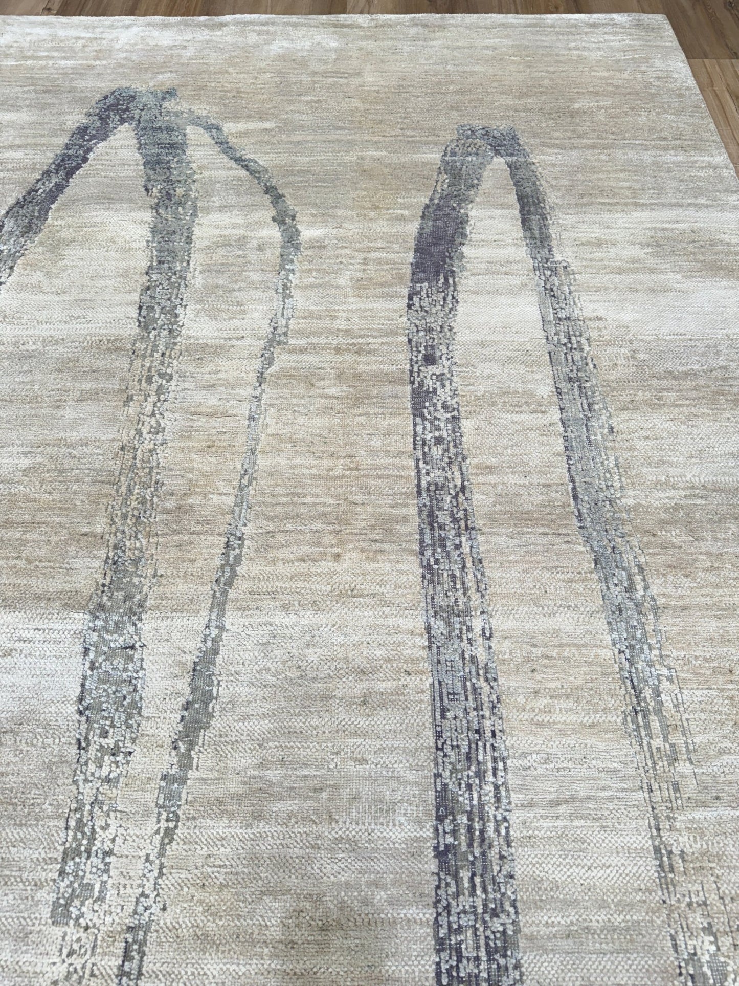 Abstract Modern 10'1"x14'1" Area Rug