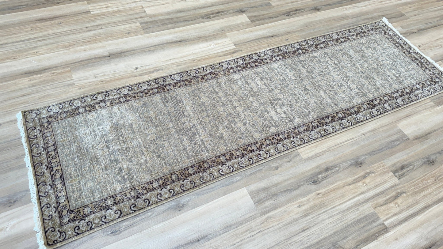 Vintage Look Khotan 3'1"x10'0" Area Rug