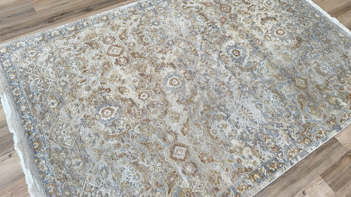 Vintage Look Agra 6'0"x9'0" Area Rug