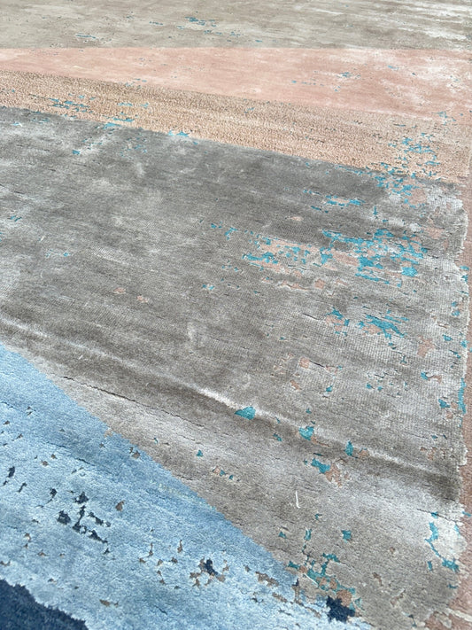 Geometric Modern 9'1"x12'0" Area Rug