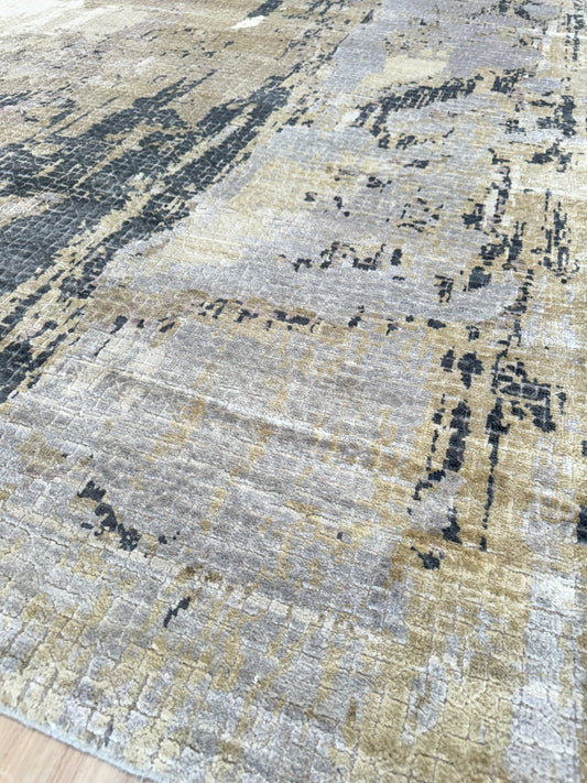 Abstract Modern 10'0"x14'1" Area Rug