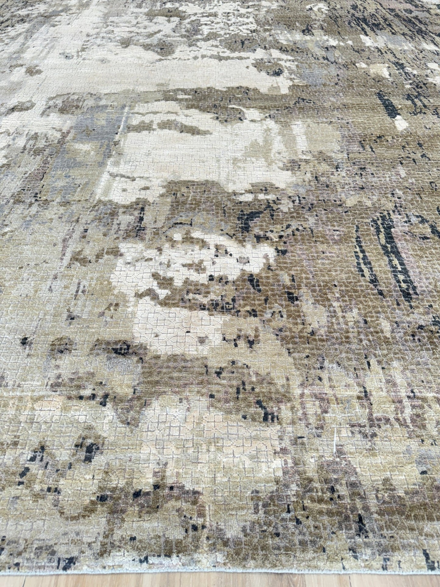 Abstract Modern 10'0"x14'1" Area Rug
