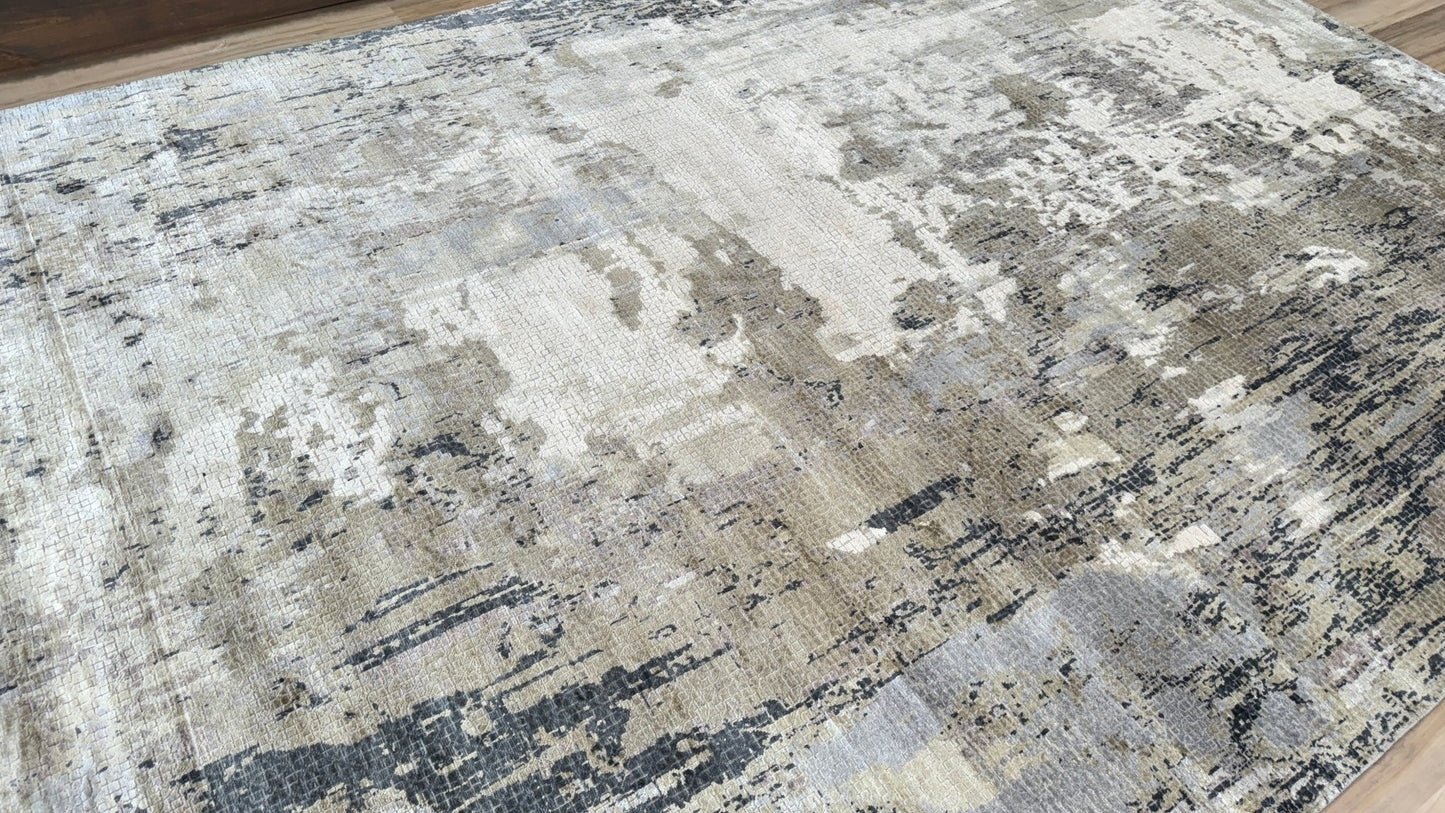 Abstract Modern 10'0"x14'1" Area Rug