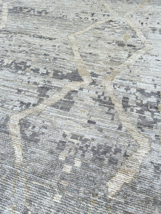 Moroccan Style 12'7"x15'1" Area Rug