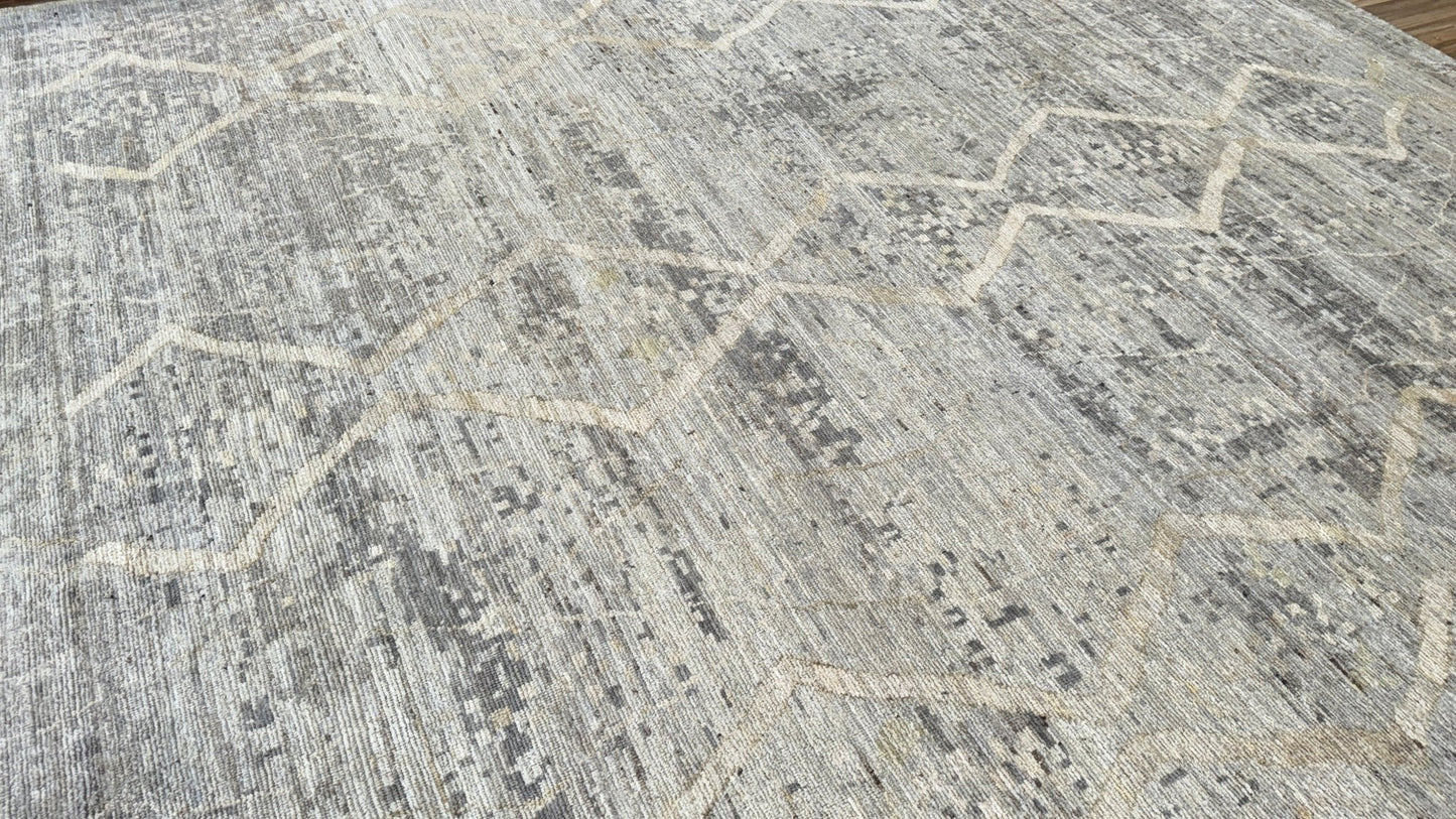 Moroccan Style 12'7"x15'1" Area Rug