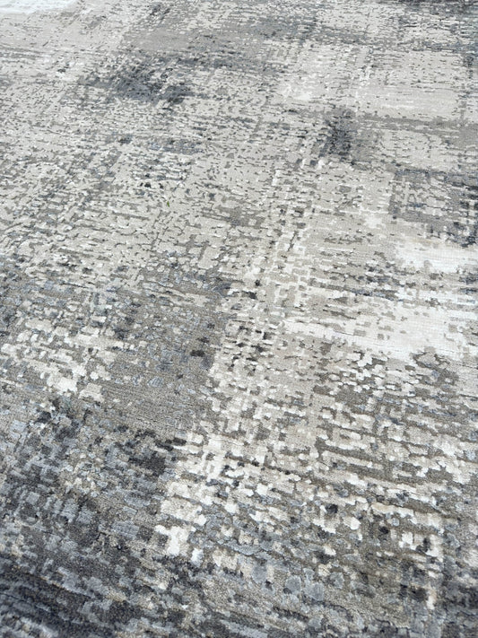 Abstract Modern 12'0"x15'0" Area Rug