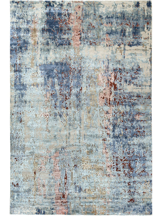 Abstract Modern 6'0"x9'0" Area Rug