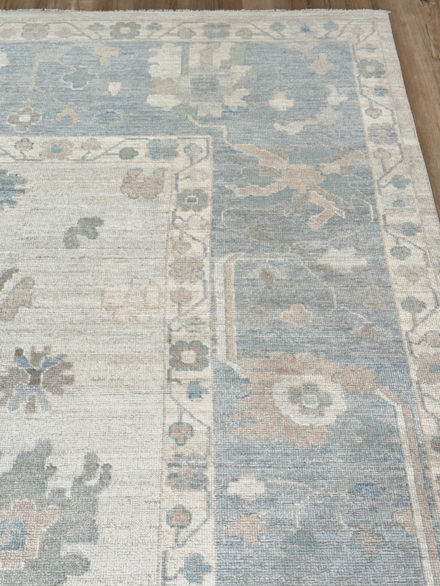 Floral Oushak 12'0"x14'10" Area Rug