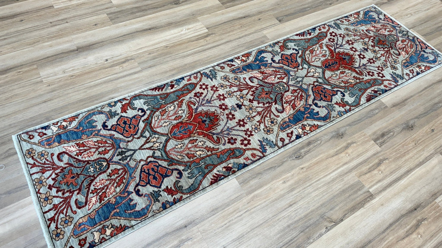 Transitional Bijar Runner 2'8"x9'10" Area Rug