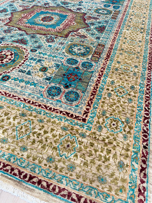 Transitional Mamluk 5'2"x6'10" Area Rug