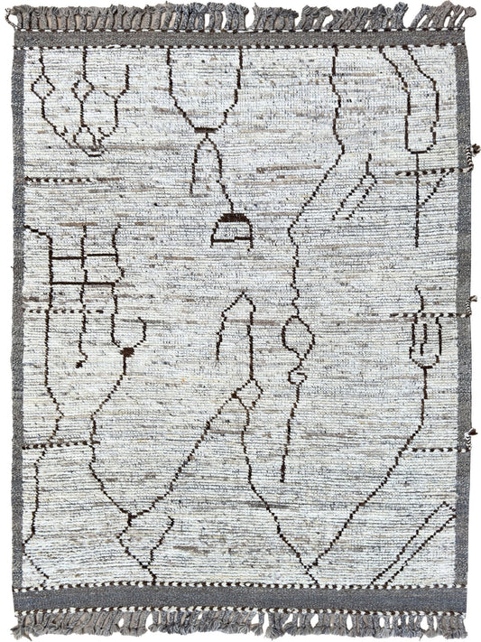 Moroccan Style 5'7"x7'3" Area Rug