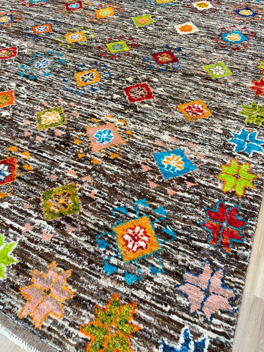 Berber Style 8'3"x9'11" Area Rug