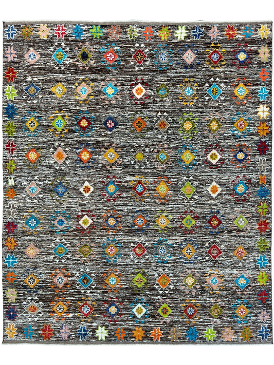 Berber Style 8'3"x9'11" Area Rug